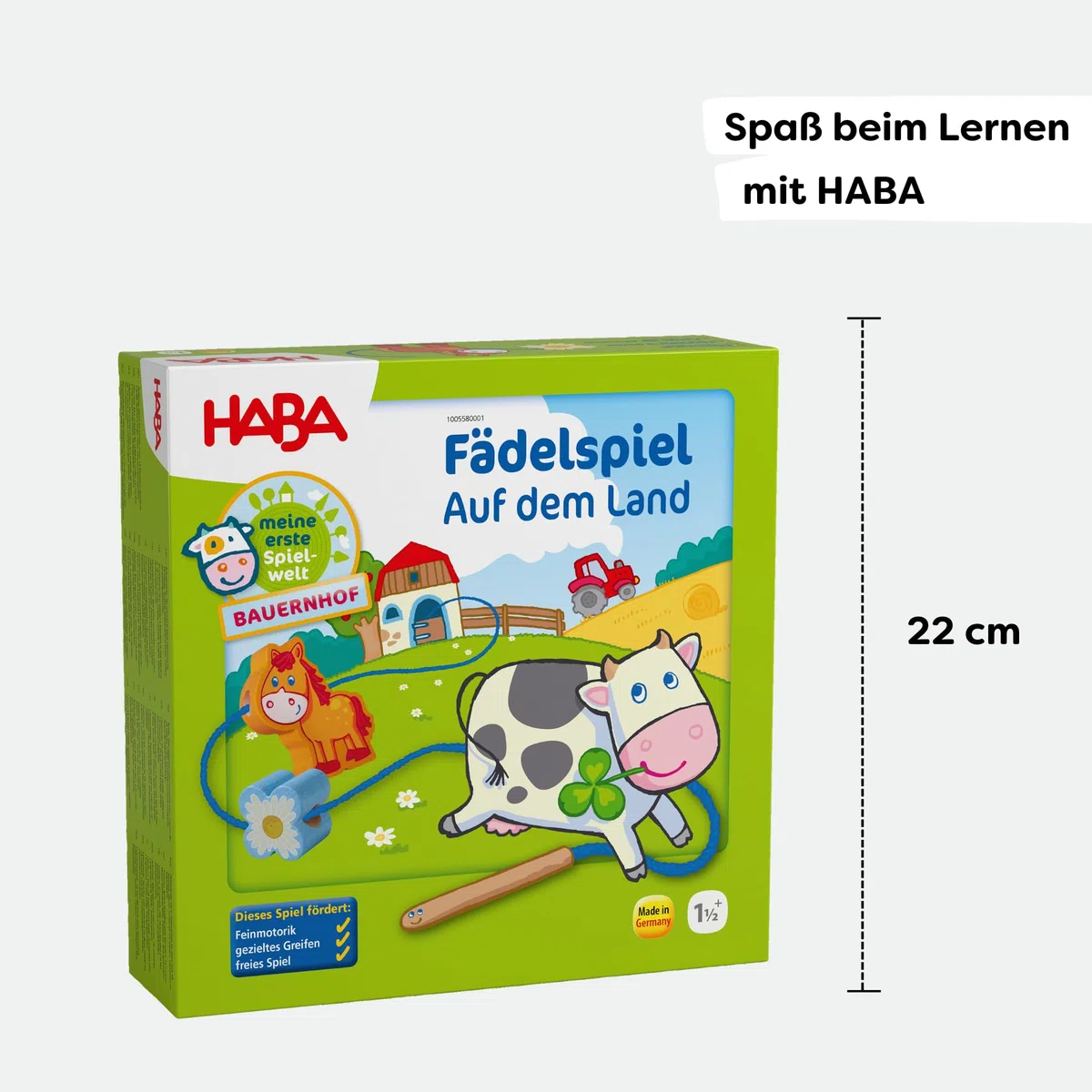 Haba Fädelspiel Auf dem Land