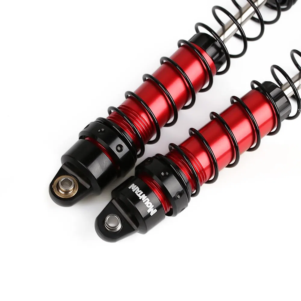 INJORA RC Amortisseur Set 4pcs RC Shock Absorbers RC Damper pour 1/10 RC Crawler Axial SCX10 90046 AXI231017 Traxxas TRX-4 D90 (110mm)