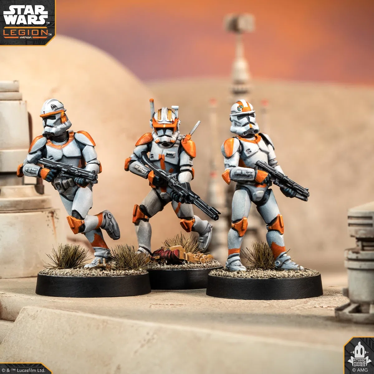 Atomic Mass Games Asmodee, Star Wars : Legion - Clone Commander Cody (Klon-Commander Cody) - Extension - Tabletop - 2 Joueurs - À partir de 14 Ans - 120-180 Minutes - Allemand - Multilingue
