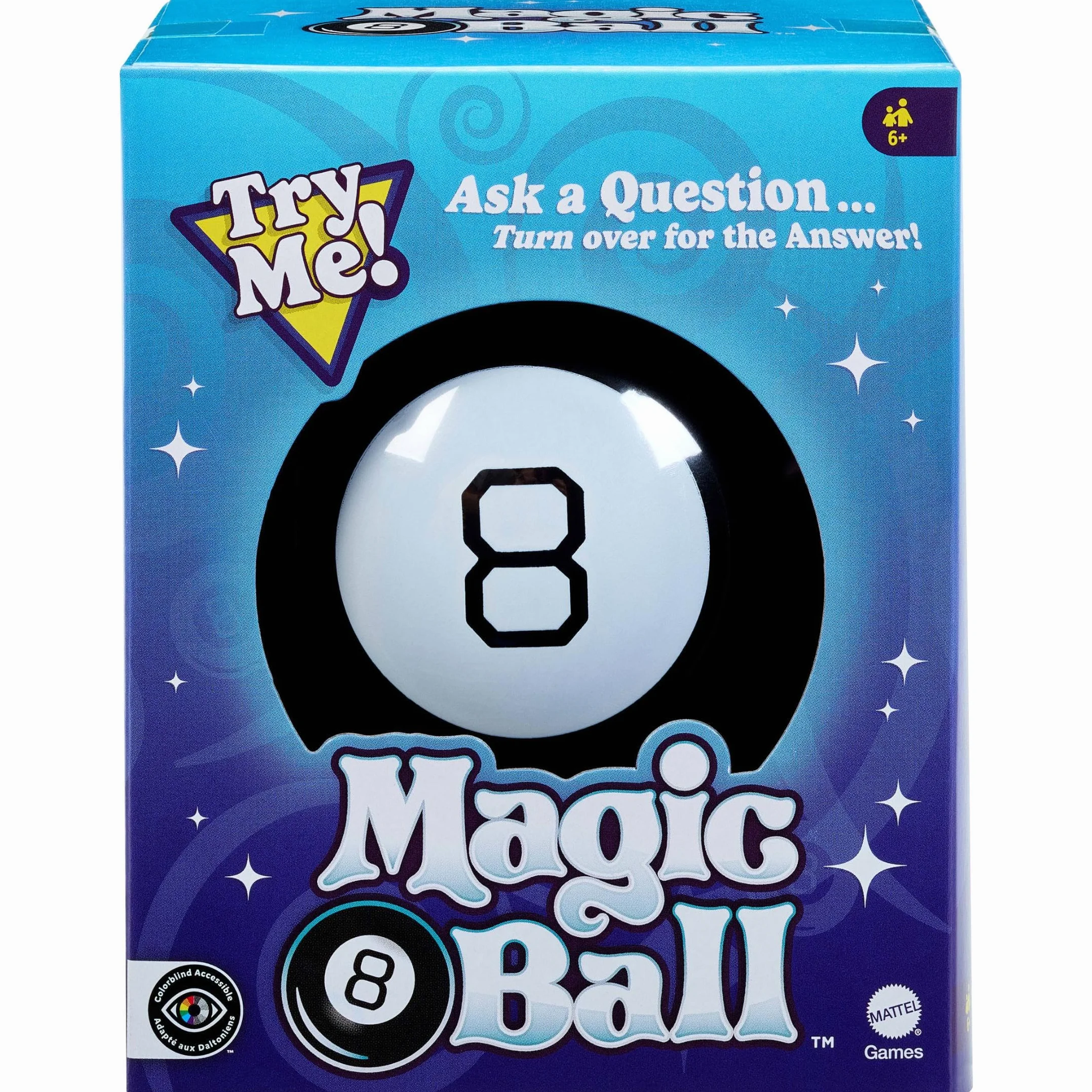 Mattel Games - Magic 8 Ball - Version Anglaise