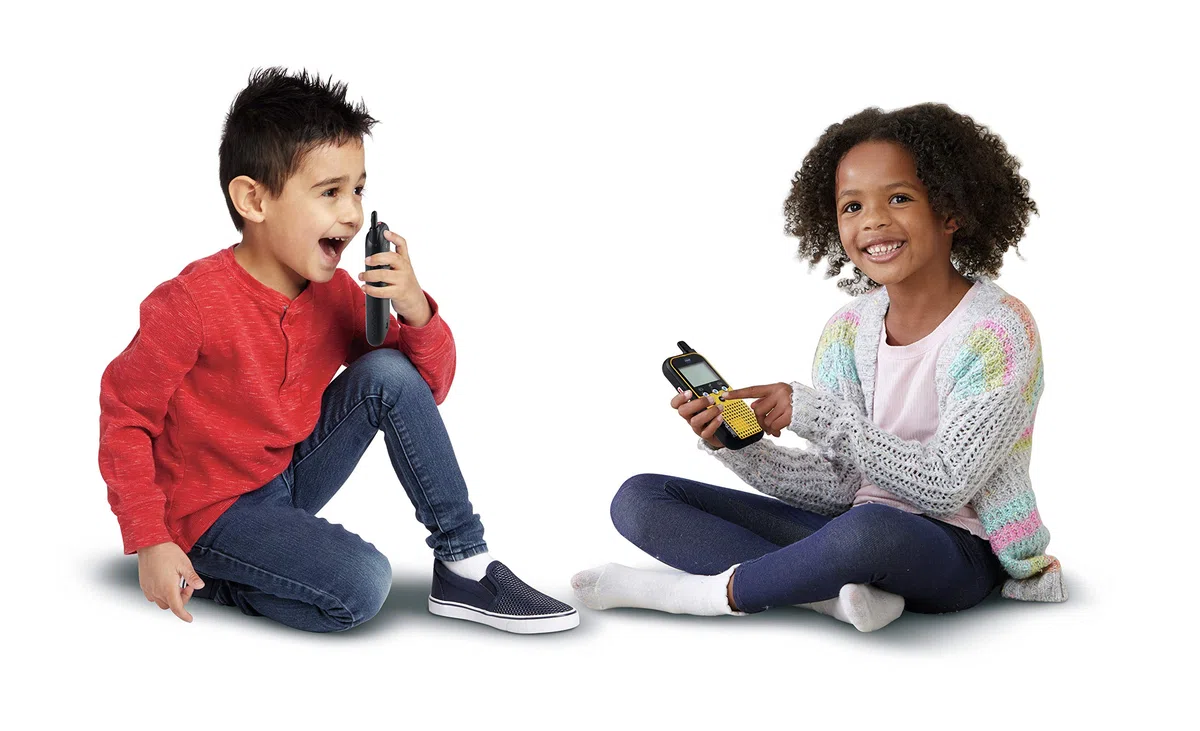 VTech - KidiTalkie, Talkie-Walkie Enfants, Jouet électronique éducatif - Contenu en Français