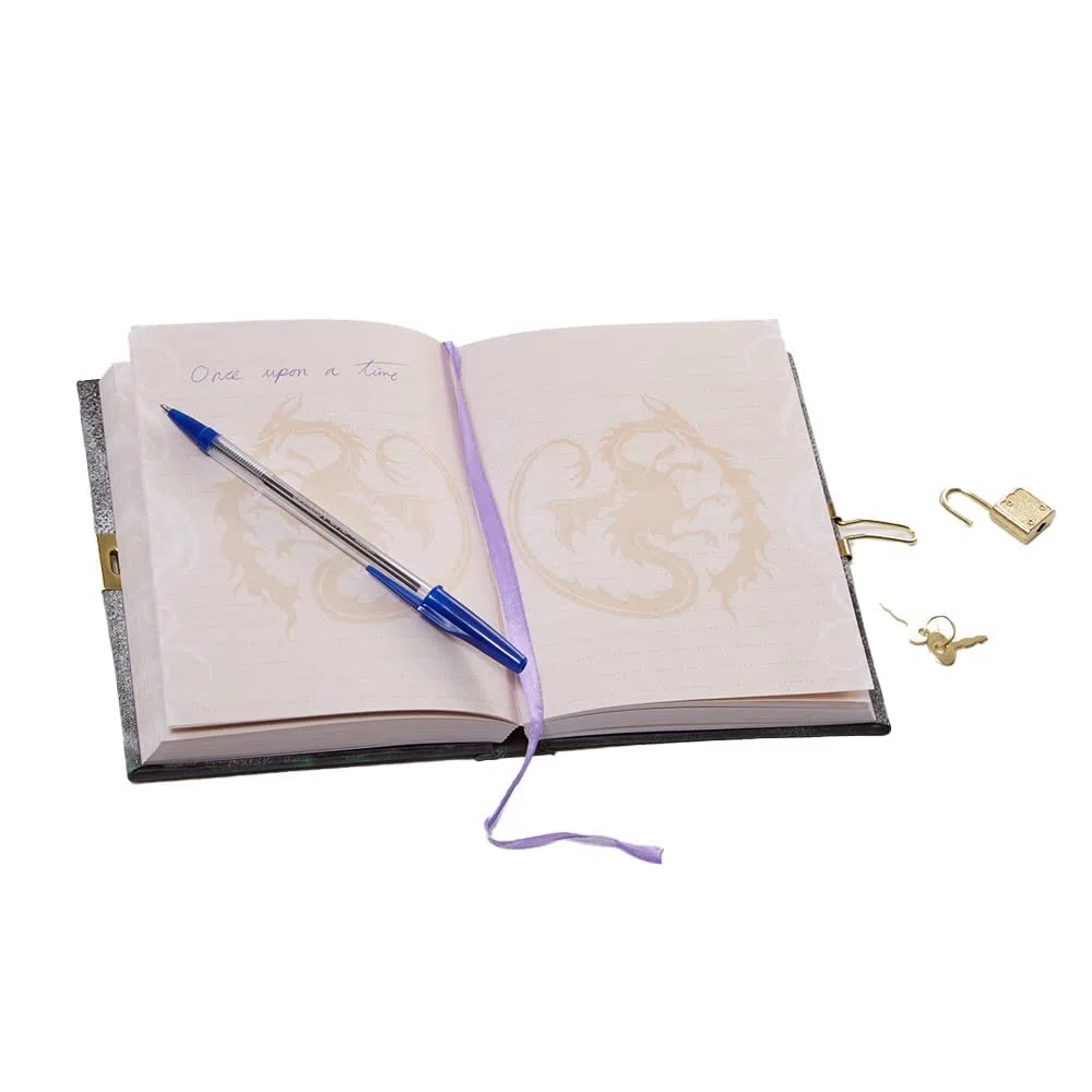 Innovative Designs Disney Mal's Diary Descendants 3 Journal Notebook avec serrure secrète et clé