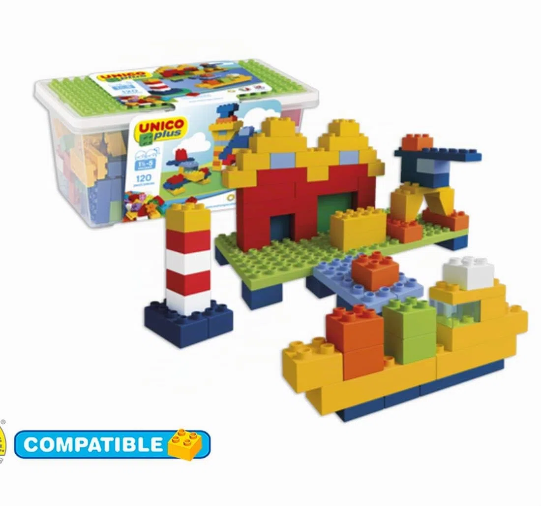 Unico 8502-0000 120 Briques de Construction 3 Jahre to 99 Jahre
