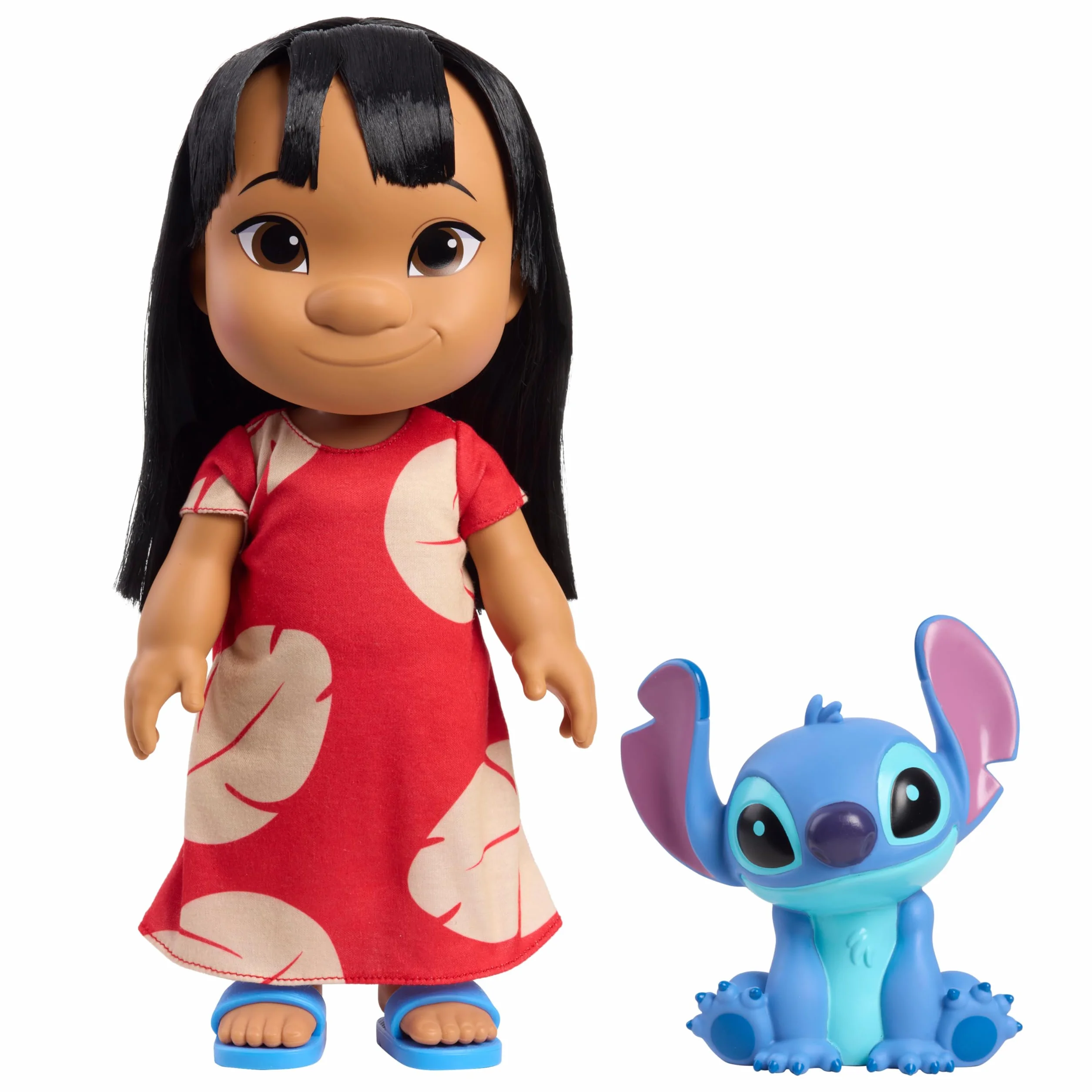 Just Play Coffret Lilo & Stitch de Disney composé d’Une poupée articulée mesurant 35,6 cm de Haut à l’effigie de Lilo et d’Une Figurine de Haut à l’effigie de Stitch, 3 Ans et Plus