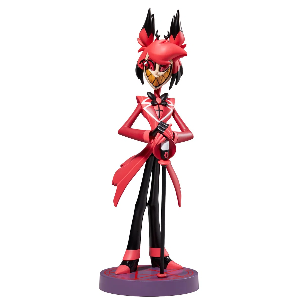 Numskull Hazbin Hotel Alastor Statue – Figurine de Collection Officielle avec Finition Brillante – Pièce de Présentation 28 cm
