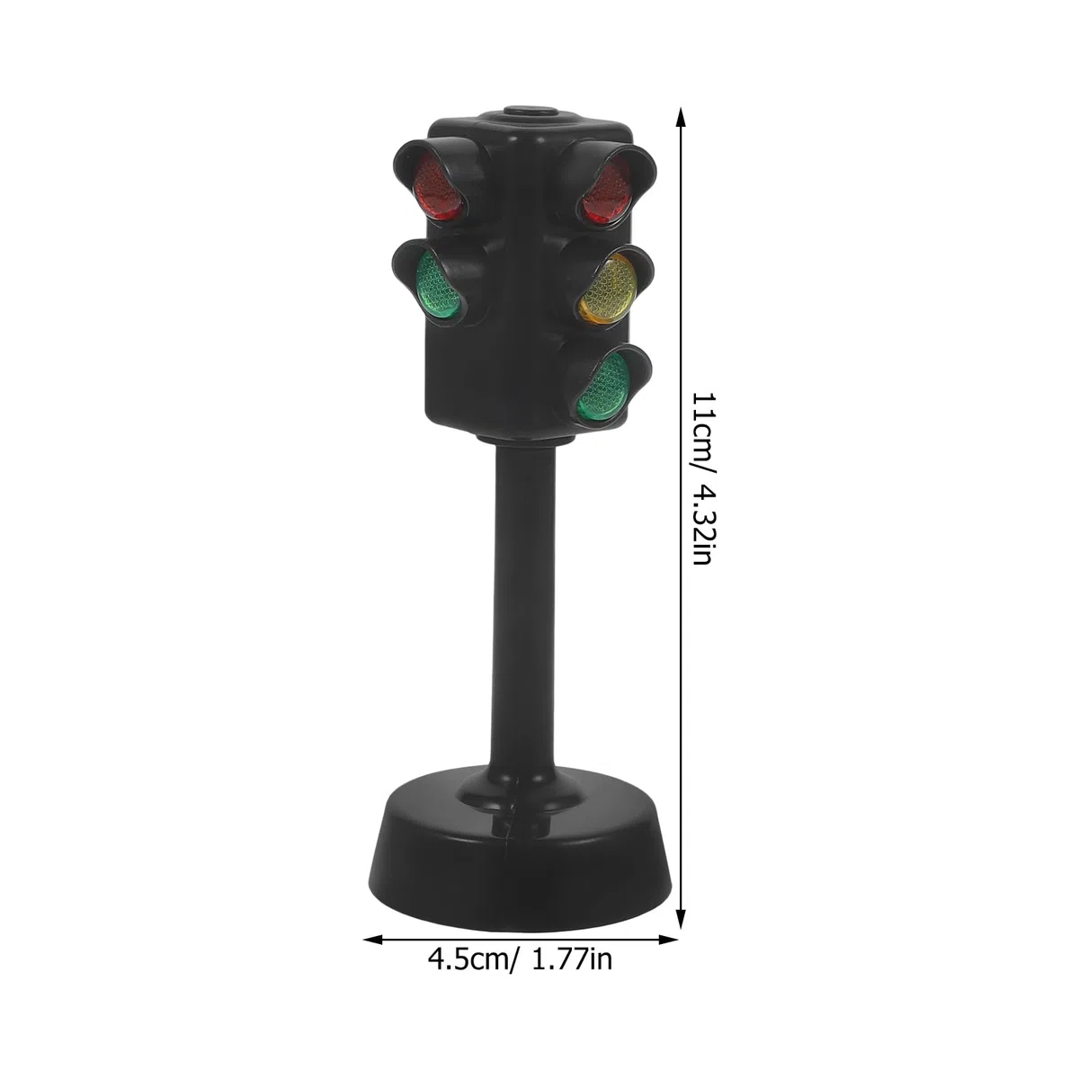 2 Pcs Feu de Jouet Drôle Portable de Signalisation Jouets Modèle de Trafic Jouets Éducation Précoce Jouet pour Chambres d'enfants Soirées à Thème