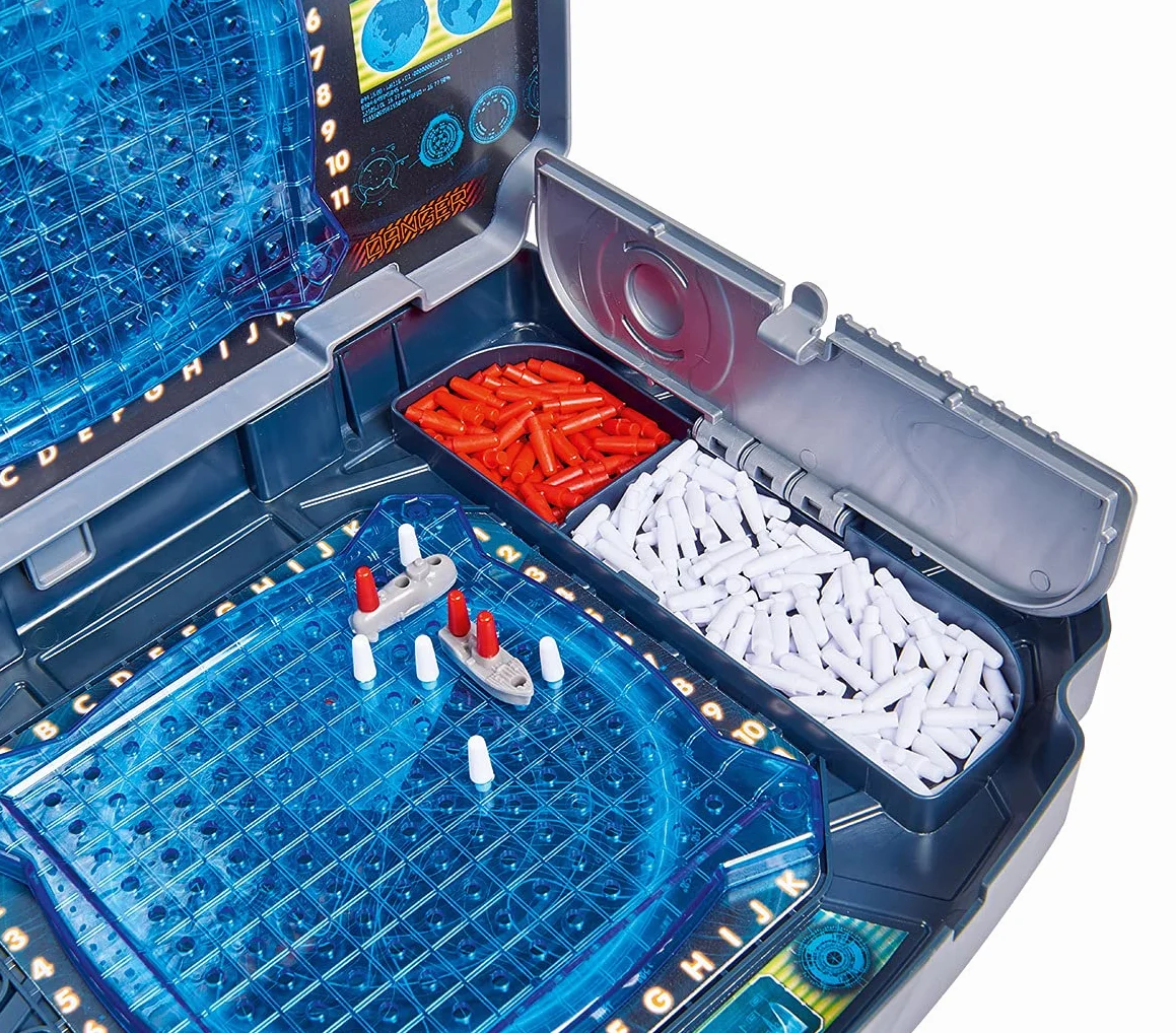 Noris 606104435 Jeu d'action Lumineux et sonore pour Toute la Famille à partir de 5 Ans, Rouge/Blanc