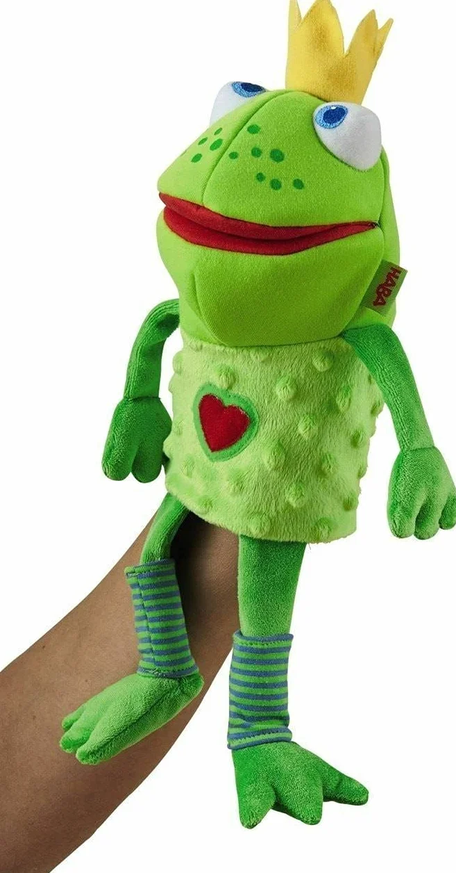 HABA - Marionnette Roi-Grenouille, 1300490001