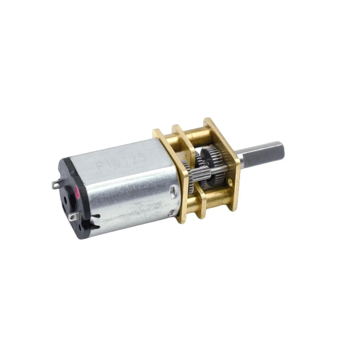 CHANCS Micro Moteur Electrique N20 1.5V 16RPM DC Gear Motor DC 6V 66RPM Longueur de l'arbre 66.5mm Moteur Réducteur Electrique pour Robot DIY 2PCS