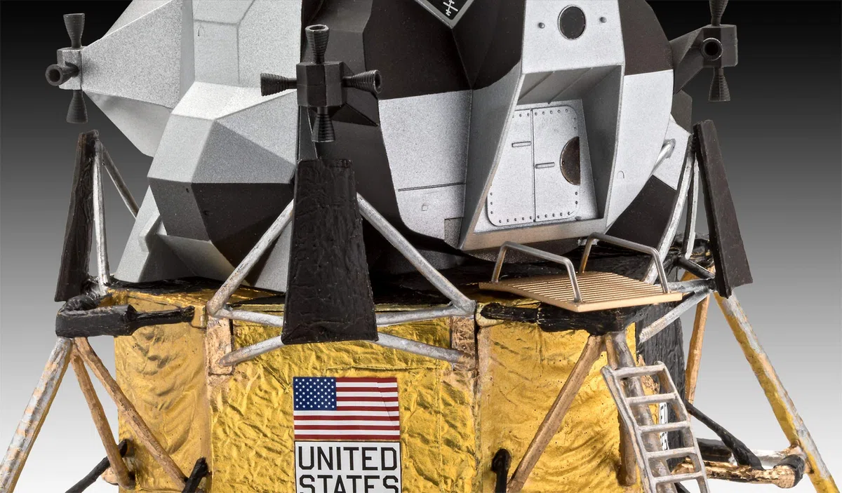Revell Maquette Coffret Cadeau 50 Ans Apollo 11 Module Lunaire Eagle 03701