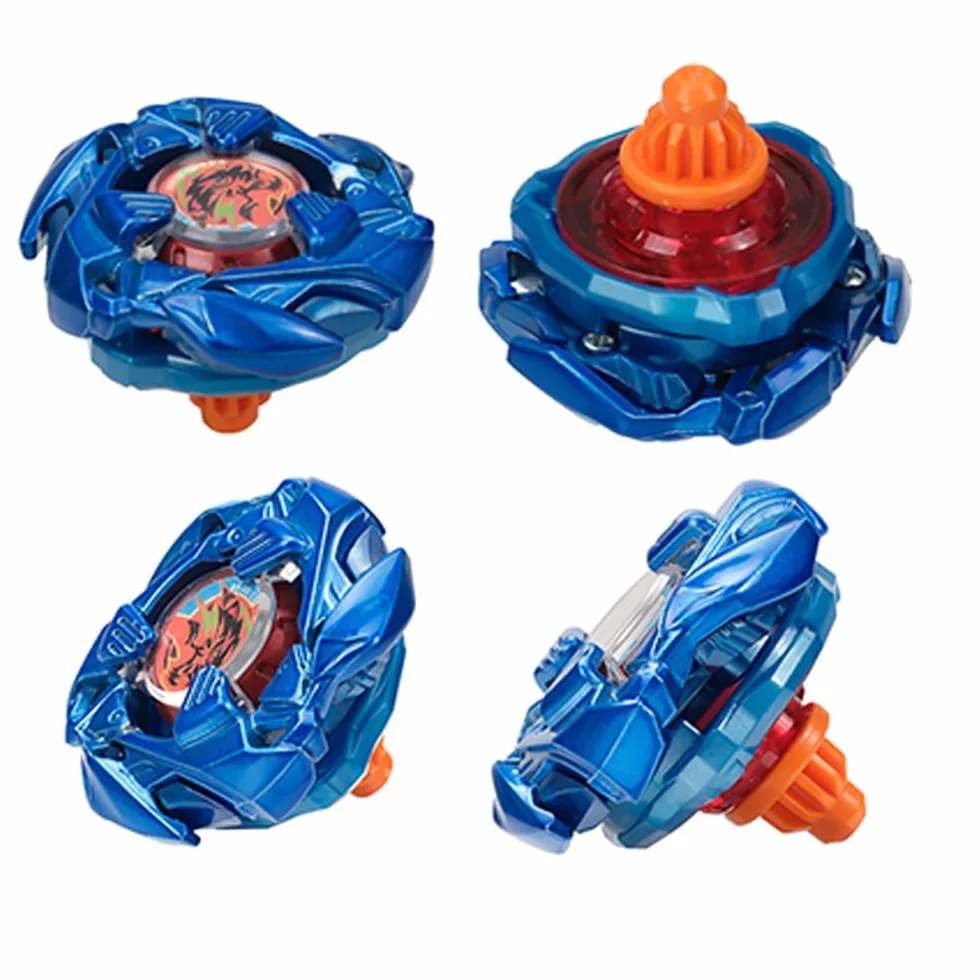 X Kreisel Battle Set, 4 toupies de Combat, 2 lanceurs, Gyro Starter Pack pour garçons, Jouets pour Enfants, Jouets d'anniversaire, 6+ (BB213)