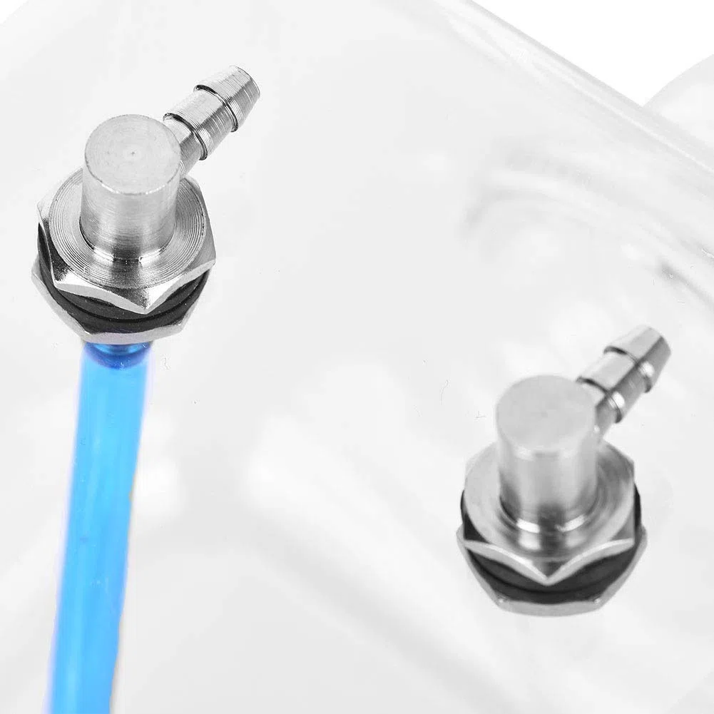 DeWin Réservoir de Carburant RC, Pièces Accessoires de Modèle de Télécommande, Réservoir D'huile en Plastique Transparent, pour Avion RC (Capacity : 410ml)