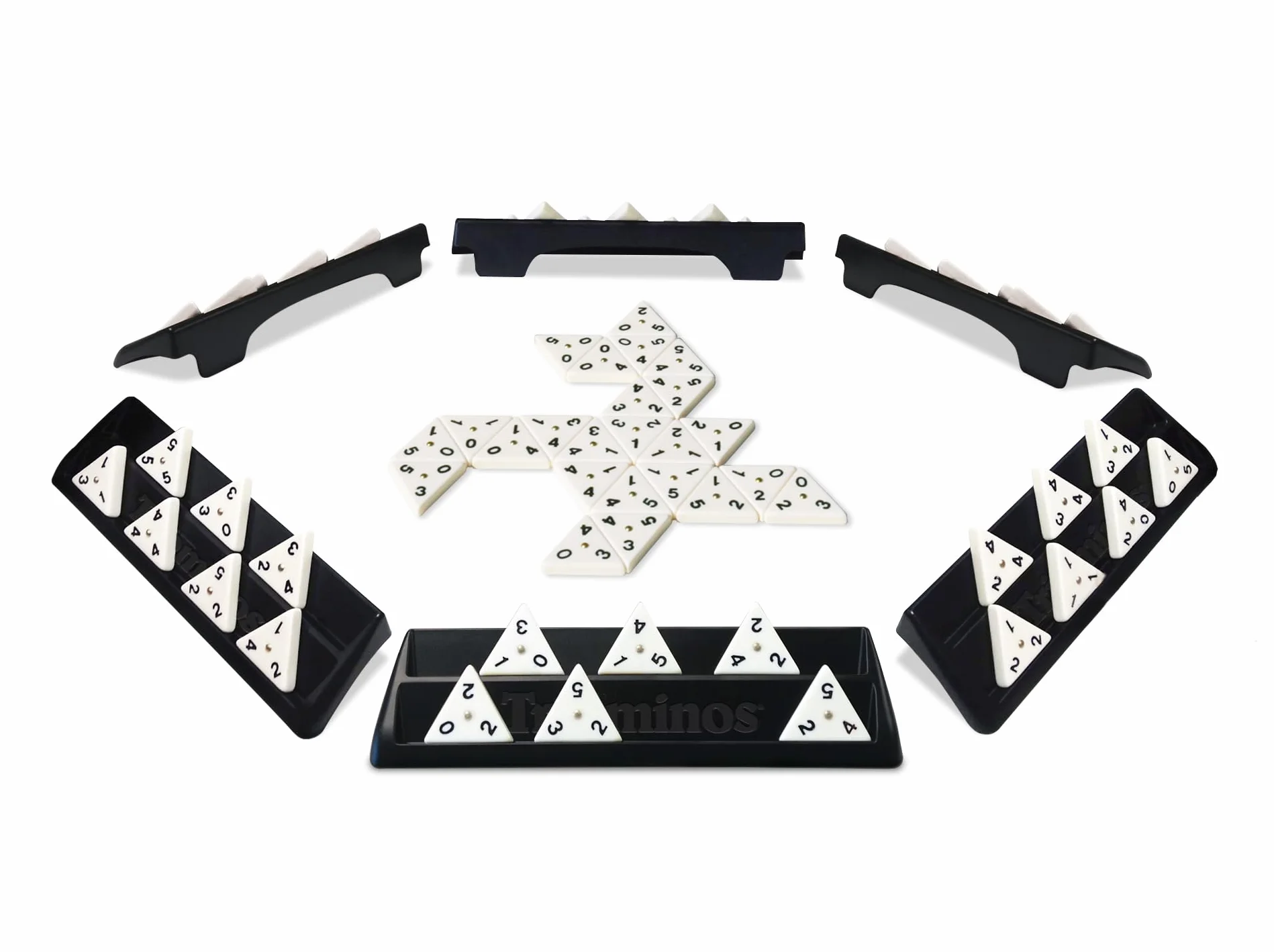 Goliath - Triominos 6 Joueurs - Jeu de Société - A partir de 6 ans - A Jouer en Famille et Entre Amis - Jeu de Stratégie - De 2 à 6 joueurs