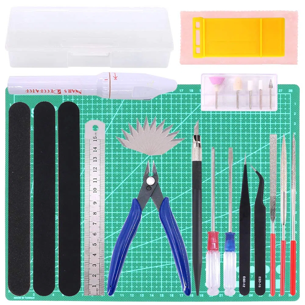 Keadic Kit d'outils de modélisation de base de 29 pièces pour modélisme professionnel