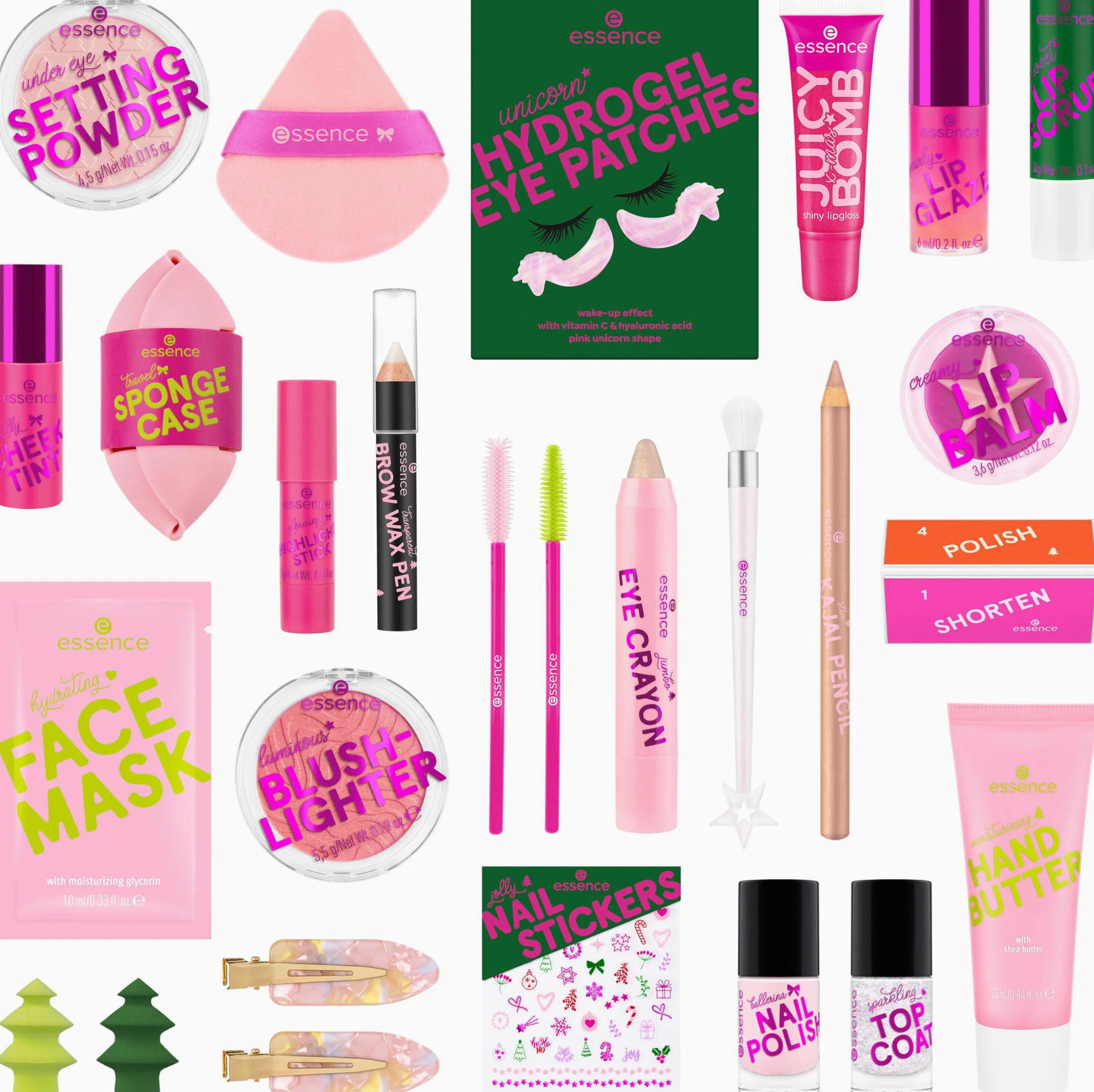 Essence Cosmetics Calendrier de l’Avent Little X-Mas Wonder, sans Acétone, Végan, sans Parabènes, sans Nanoparticules, Pack de 1 (1 Pièce)