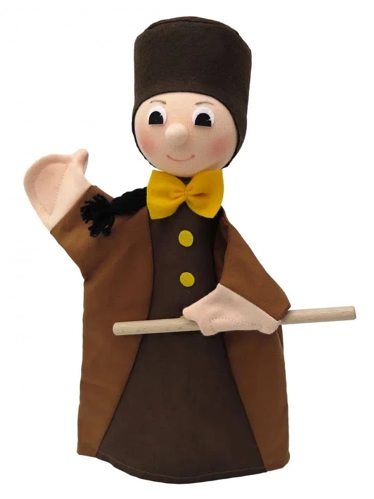 Marionnette Guignol - Tissu - 22679B