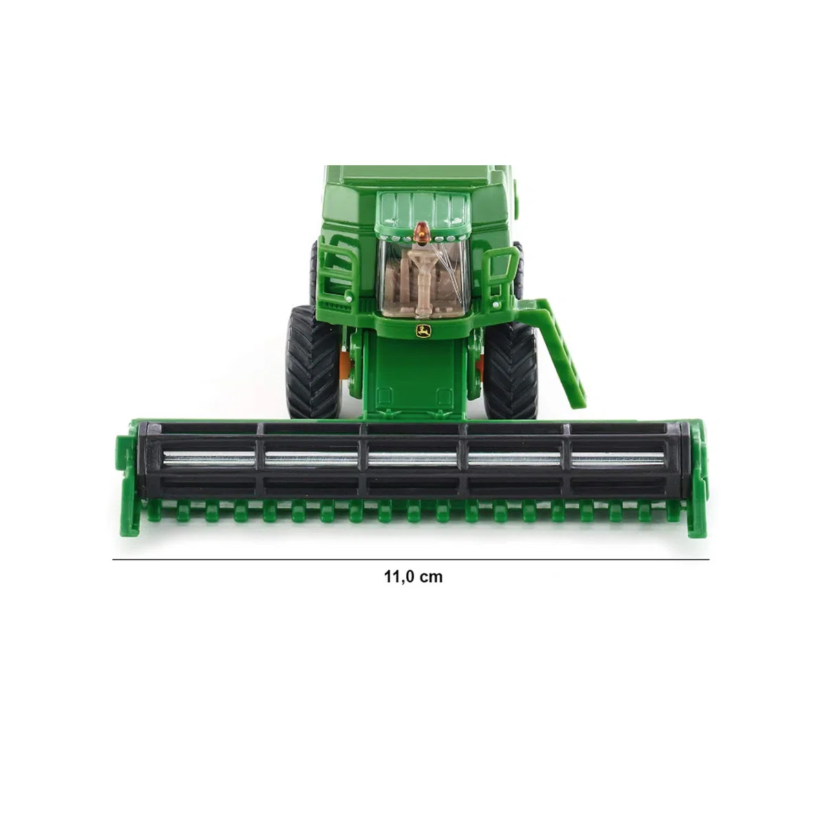 SIKU 1876, John Deere T670i Moissonneuse-batteuse, 1:87, Métal/Plastique, Vert, Barre de Coupe Mobile et Amovible