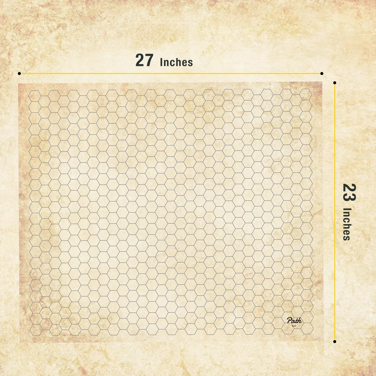 Path Gaming Plateau de Jeu de Combat - Tapis de Jeu de Bataille Recto-Verso pour DND, Tabletop RPG, 3-6 joueurs, À partir de 216 ans, Stratégie, Fantaisie