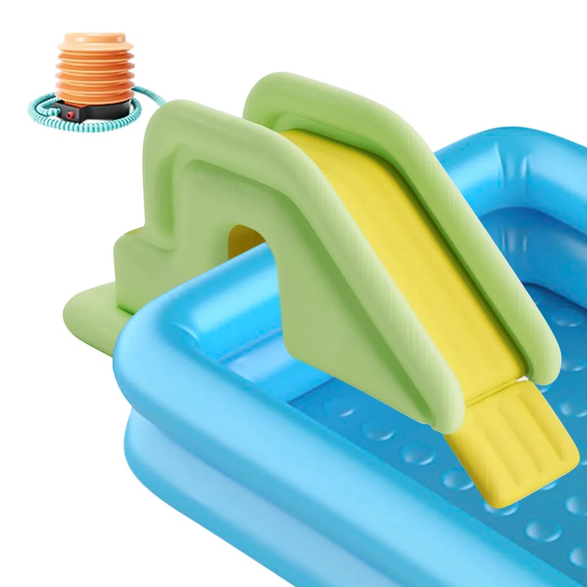 Water Slide for Inflatable Pool | Fun Outdoor Anti-Tipping Water Park Slides Toy - Inflatable Slidess for Ground, Play Center, in-Ground Pools and Others