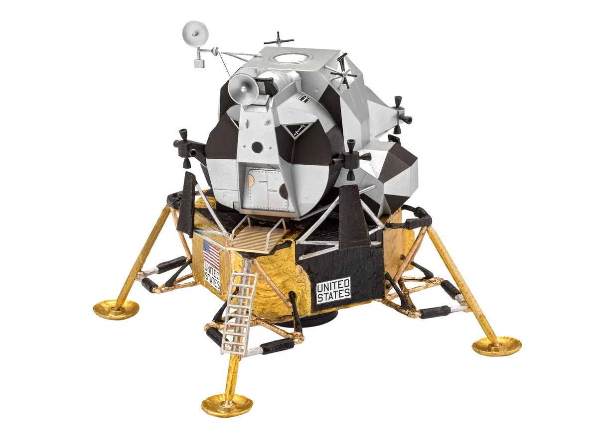 Revell Maquette Coffret Cadeau 50 Ans Apollo 11 Module Lunaire Eagle 03701