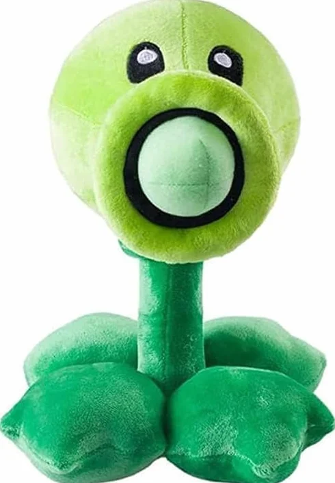 Big Plants vs Zombies Peashooter Jouet en peluche amovible PEA PVZ 30 cm Cadeau pour enfants