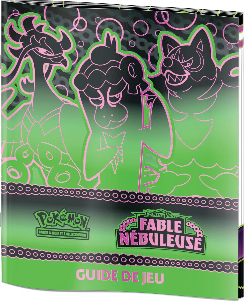 Pokémon: Coffret Dresseur d’élite Écarlate et Violet – Fable Nébuleuse du JCC Pokémon (1 Carte Promo entièrement illustrée, 9 boosters et des Accessoires de Jeu Premium)