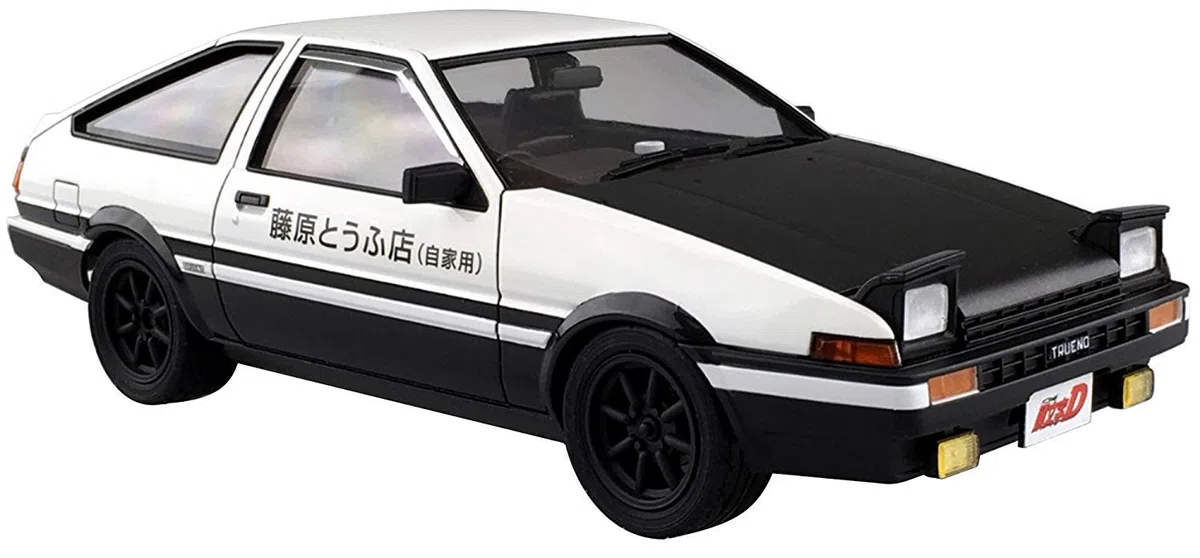 Aoshima 059579 Kit 1/24 Fujiwara Takumi AE86 Trueno Project D Version Toyota
