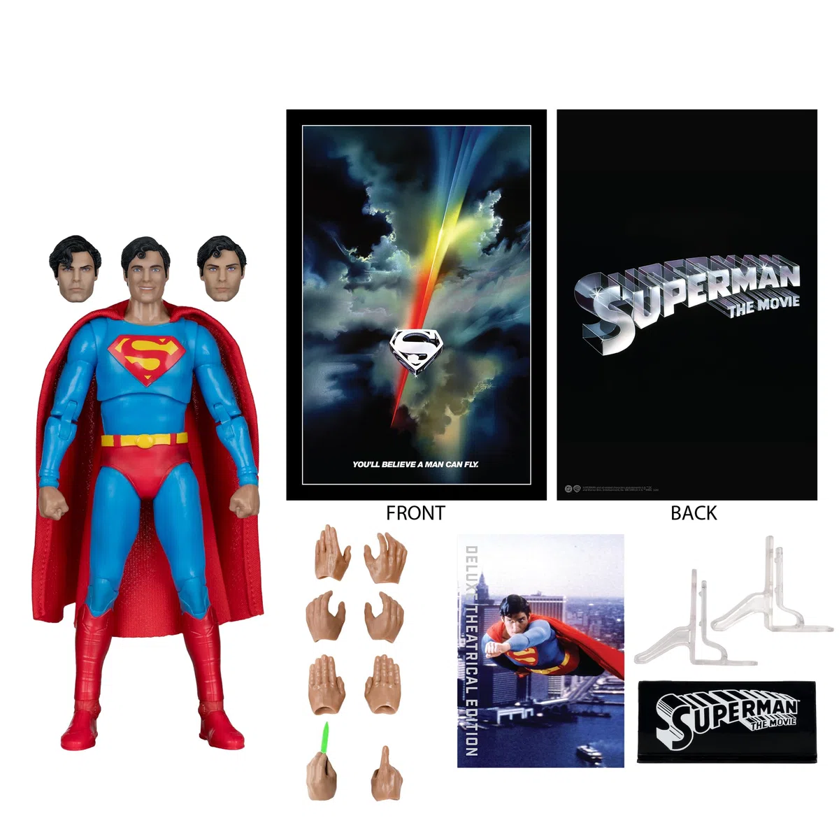 McFarlane -DC Theatricall Deluxe 7IN - Superman 1978