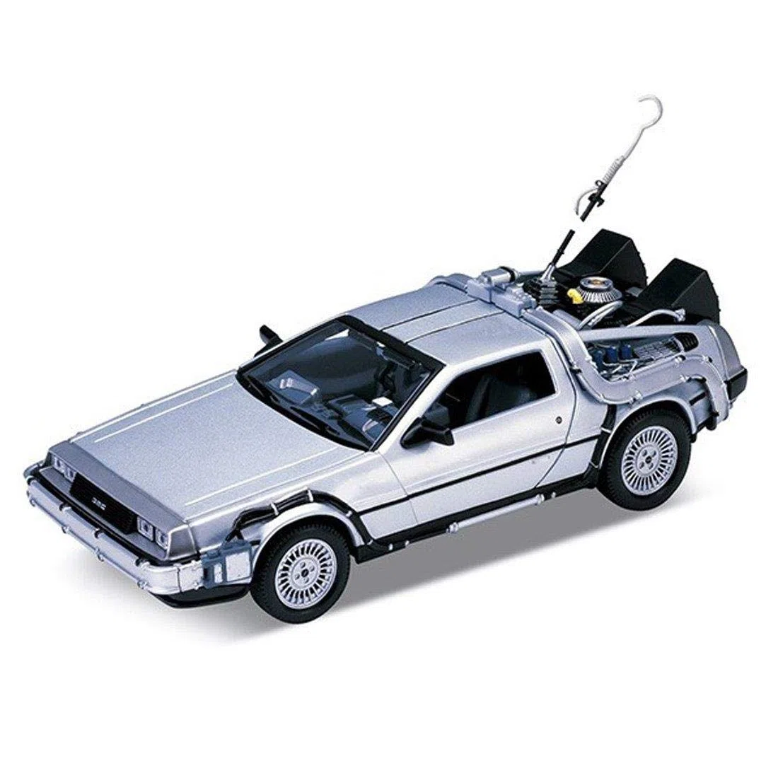 Welly Back to The Future Part 2 Delorean Time Machine 1:24 Scale Diecast Model Car by