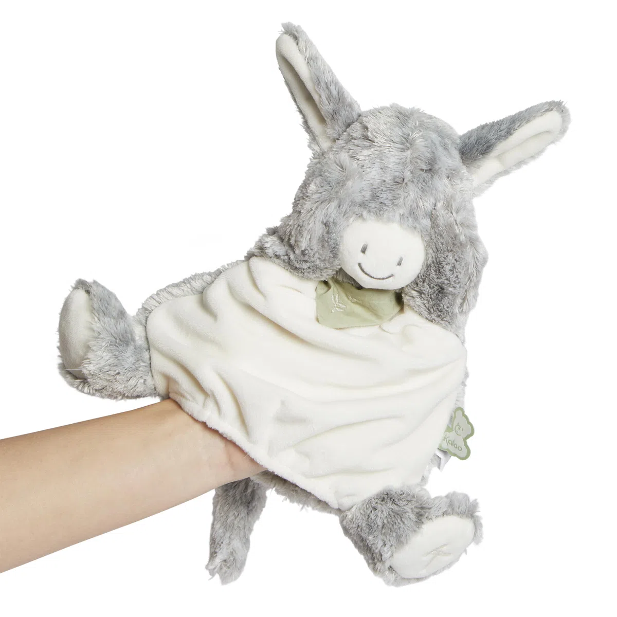 Kaloo les Amis Doudou Marionnette l'Anon Réglisse 30 cm