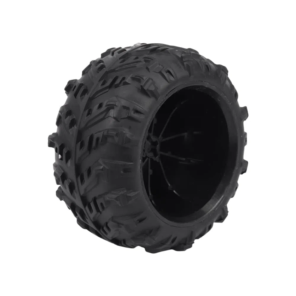 Lot de 4 pneus de 80 mm pour Xinlehong Q901 Q902 Q903 9130 9136 9137 9138 1/16 RC Car Upgrade pièces, 1