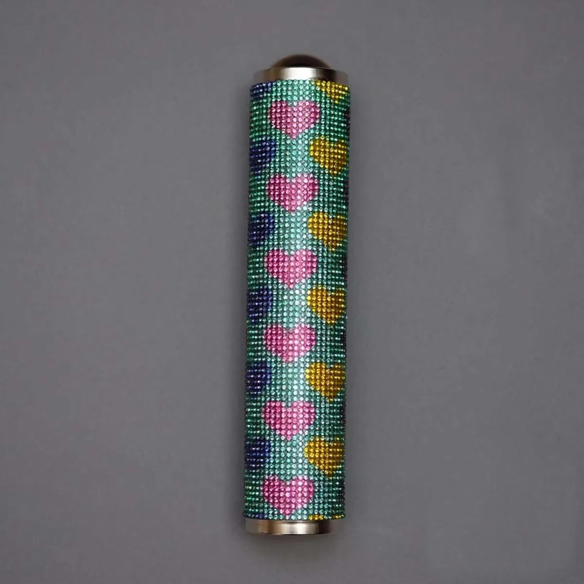 ZEALMAX Kaléidoscope classique en étain fait à la main - Jouet nostalgique classique pour enfants et adultes - Diamants colorés, Centre