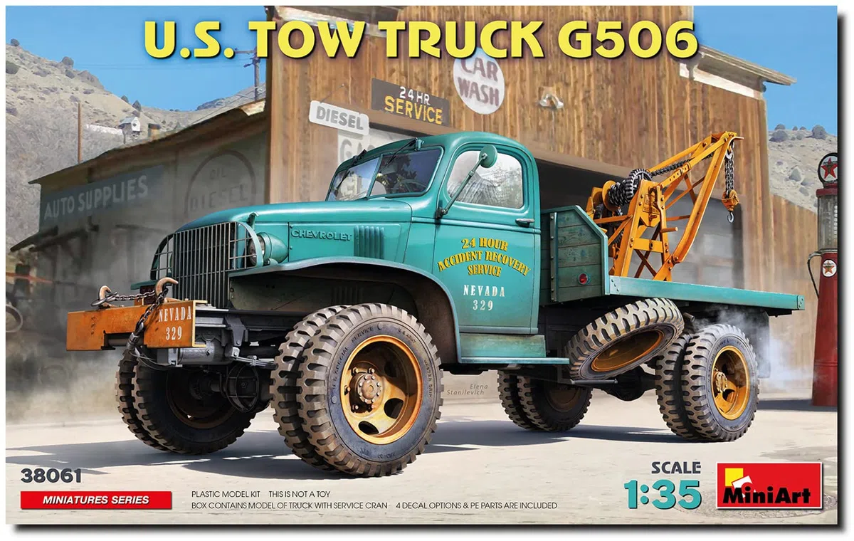 MiniArt MIN38061 1:35 : Camion de remorquage américain G506