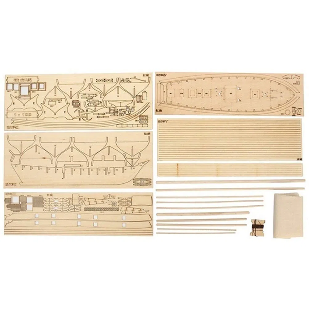 Stecto Kit de construction de bateau à monter soi-même, modèle classique en bois, modèle de bateau à voiles, décoration de maison, éducatif pour enfants et adultes 400 x