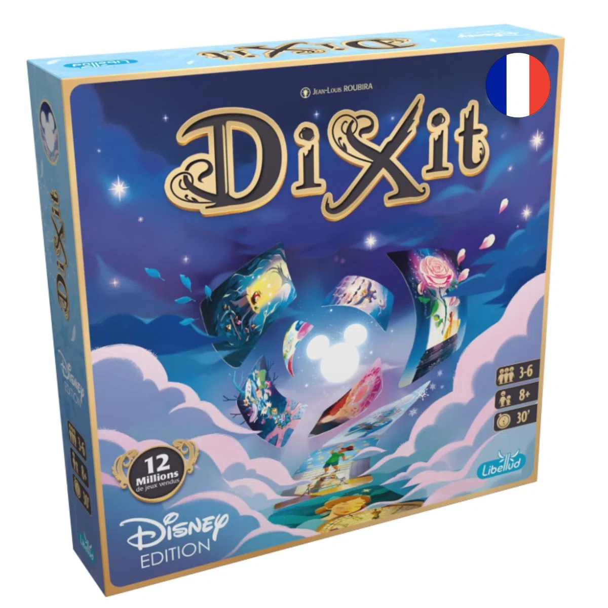 Asmodee - Dixit : Edition Disney - Jeu de Société pour Adultes & Enfants dès 8 Ans - Jeu de Cartes Onirique - Communication par l'image - 3 à 6 Joueurs - 30 Min - Version Française - Libellud