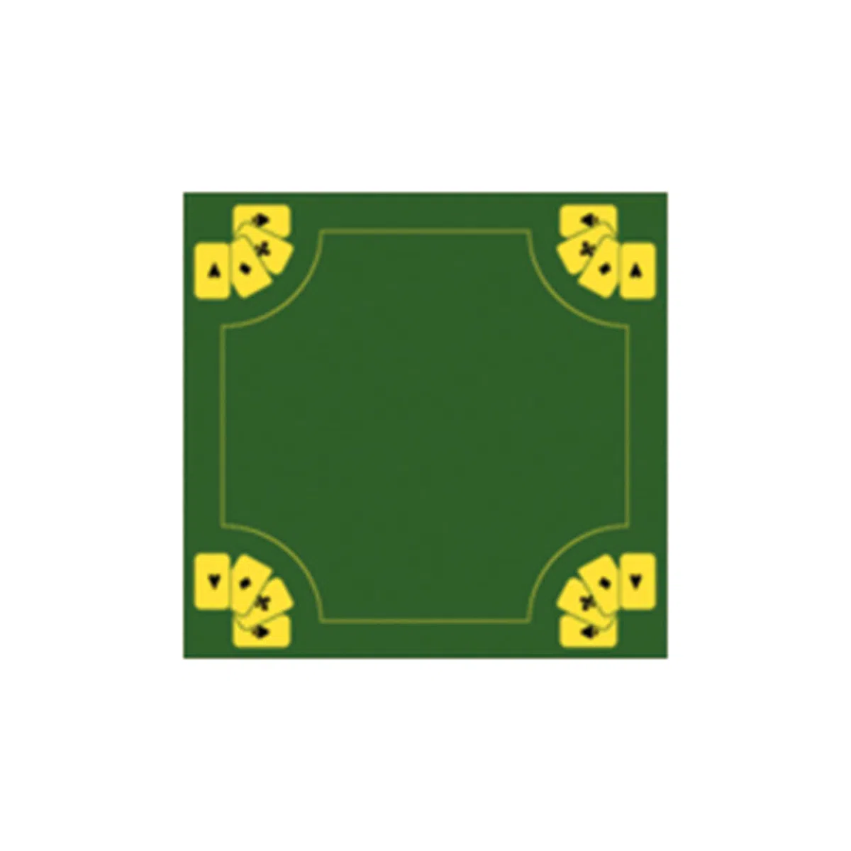 Buffalo Nappe de jeu pour cartes 70 x 70 cm
