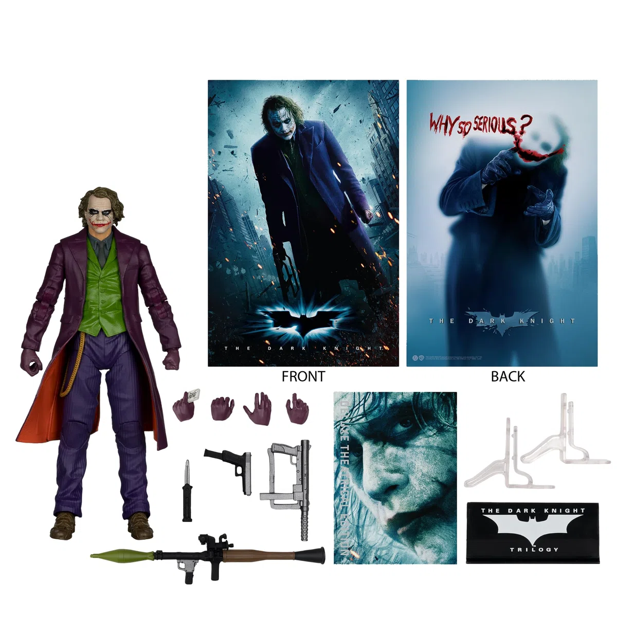 McFarlane -DC Theatrical Deluxe 7in - Joker Dark Knight