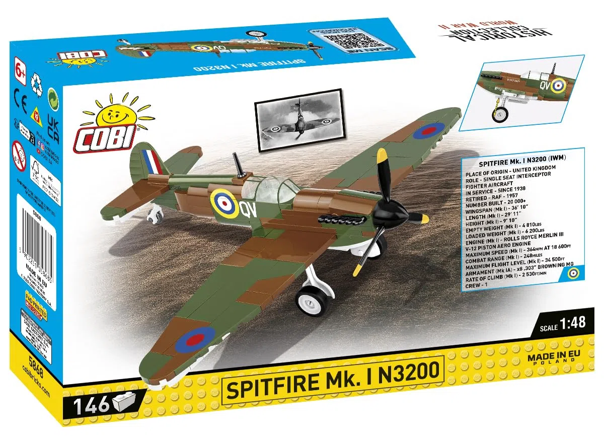 COBI Supermarine Spitfire Mk. I N3200
