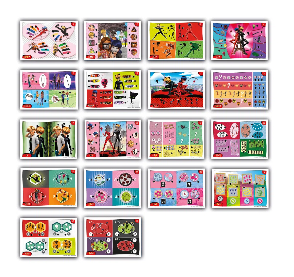 Clementoni - 52355 - Miraculous - Le Pupitre Educatif - Jeu pour Enfants de 4 à 6 Ans - avec Stylo Interactif et 18 Activités développant Chiffres, Lettres, Formes, Couleurs, Etc.