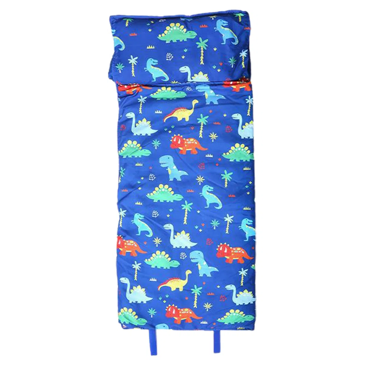 Tapis de sieste de camping en plein air pour enfant doux et lavable Motif dessin animé imprimé dinosaure