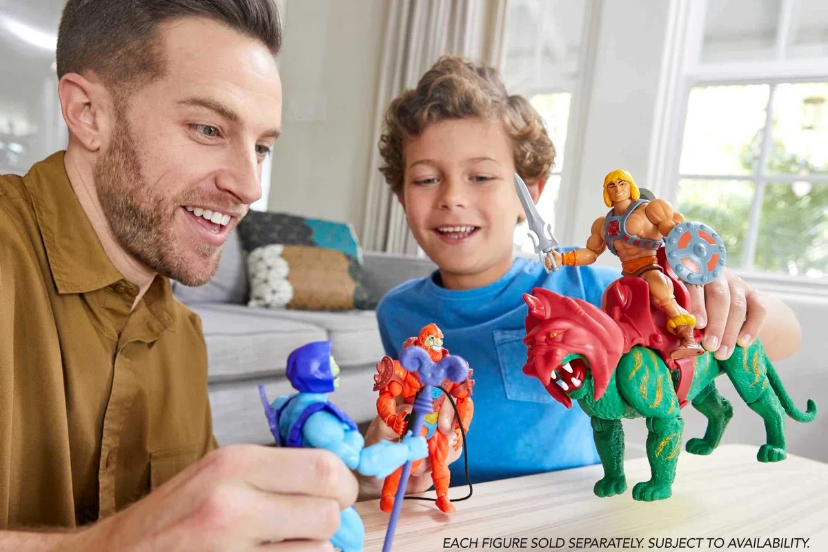 Maîtres de l’Univers Origins, figurine articulée Tigre de Combat, jouet pour collectionneurs et enfants dès 6 ans, GNN70