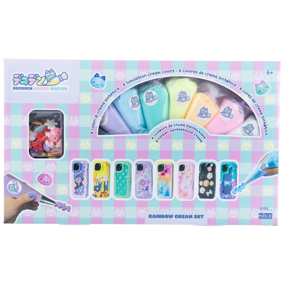 MOMOMI Decoden Rainbow Cream Set 48519