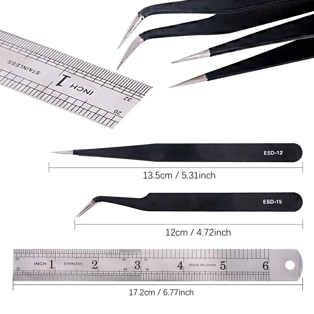 Keadic Kit d'outils de modélisation de base de 29 pièces pour modélisme professionnel
