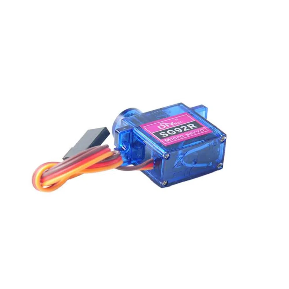 SG92R Lot de 5 micro servomoteurs 9 g Angle réglable de 270 degrés pour modèle d'avion radiocommandé nécessitant une largeur d'impulsion 500-2500
