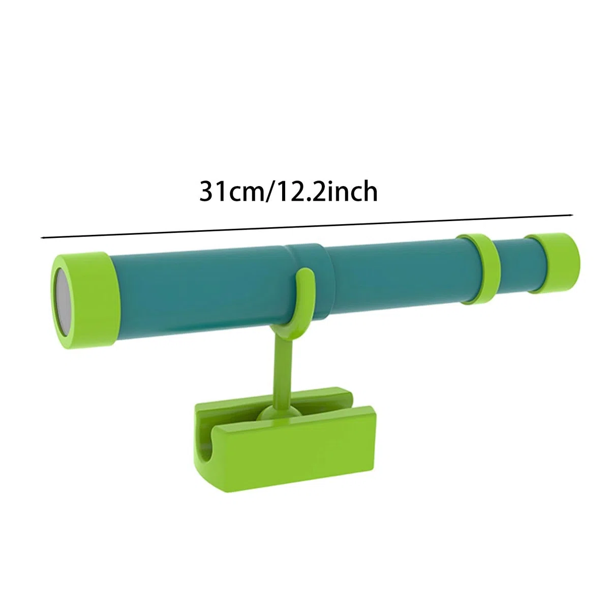 Télescope Monoculaire pour Enfants, Jeu éducatif de Pirate Rétractable, Manuel PP, Idéal pour Les Activités de Plein Air et Les Fêtes à Thème, Vert