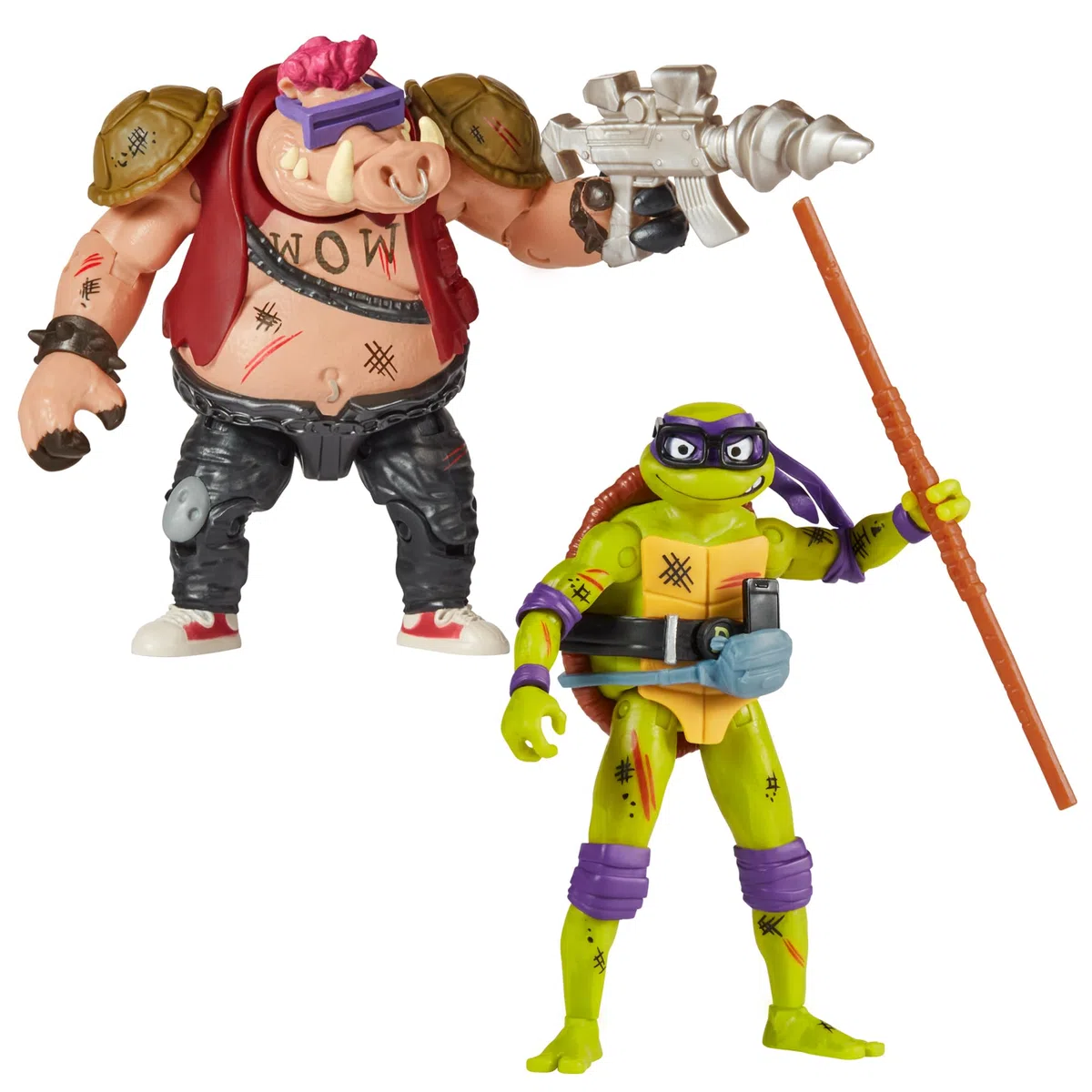 Teenage Mutant Ninja Turtles Donatello Contre Bebop