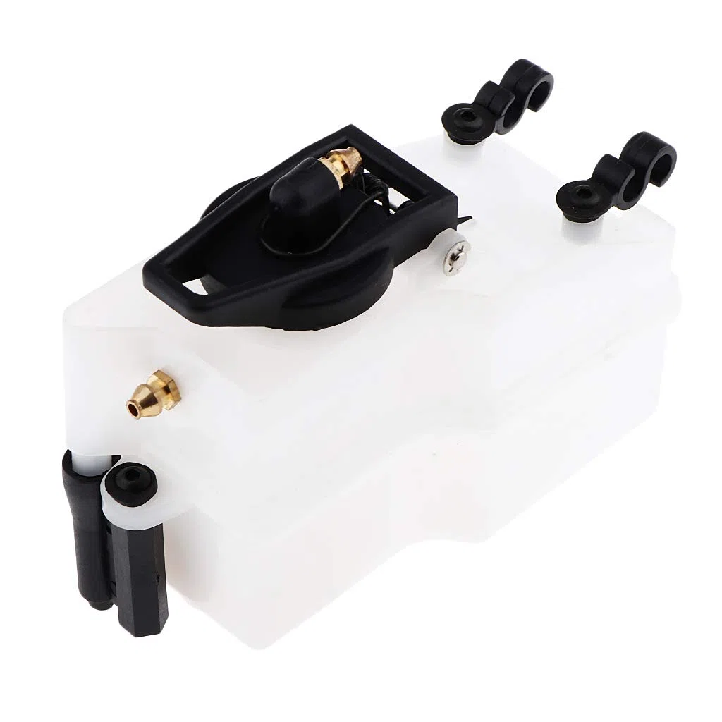 P Prettyia 85721 Réservoir de Carburant 125CC pour 1/8 HSP Himoto 4WD RC Voiture Buggy Camion Huile Boîte Partie