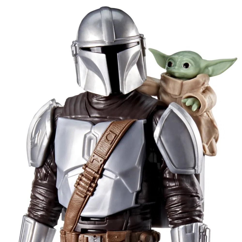 Star Wars The Mandalorian & Grogu, Figurine Mandalorien de 28 cm avec Effets sonores, Jouets interactifs pour Filles et garçons, dès 4 Ans