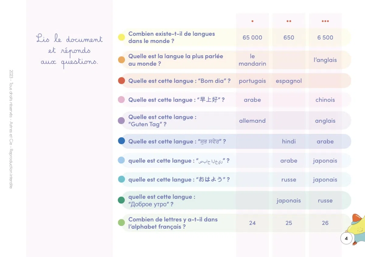 CARNET ETOILIUM (À la Découverte du Monde)