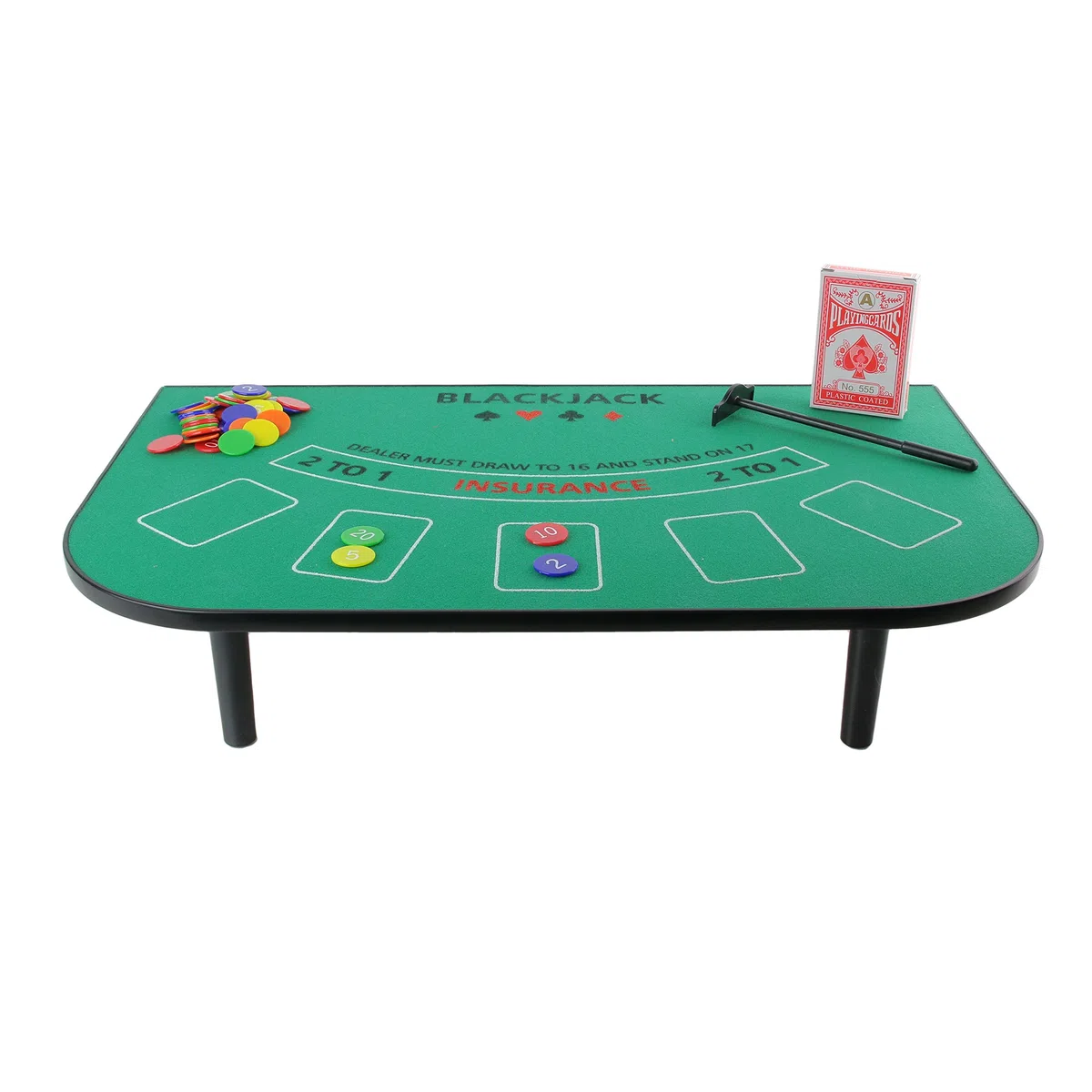 MISTER GADGET - Mg3080 - Jeux de Société - Table de Blackjack